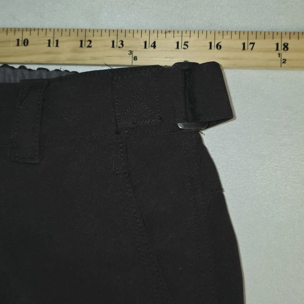 Gerry Men‎ Black Snow Ski Cargo Pants 4-Way Stretch Fleece Lined Sz Small 32X31